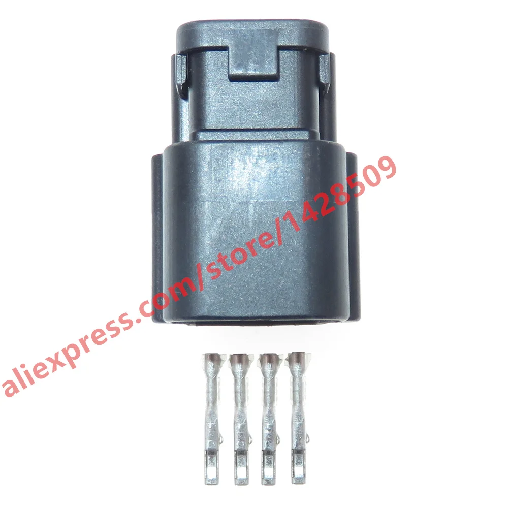 1 Set 4 Pin 0.6 Series Car PKE Wire Cable Connector Passive Keyless Enter Antenna Sensor Unsealed Plug