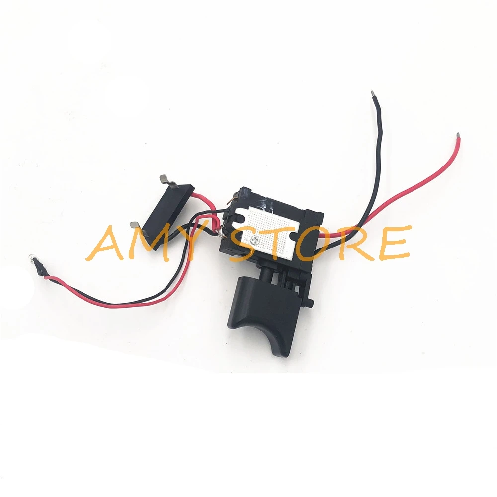 7.2V-24V 16A for Lithium Battery Cordless Drill Switch Speed Control Electric Drill Trigger Switch with Small Light