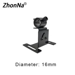 Soporte de Metal para máquina de madera, montaje de localizador de línea láser de 16mm para posicionador de bricolaje, Holde, eje rotativo, módulo opcional de 12mm, 16mm, 20mm, 25mm