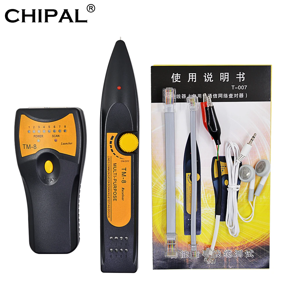Chipal TM-8: O Melhor Testador de Cabos de Rede para Profissionais e Amadores
