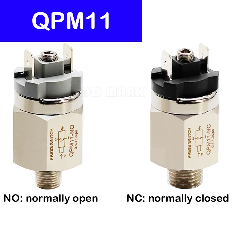 QPM11-NO/NC pneumatic adjustable pressure switch air compressor