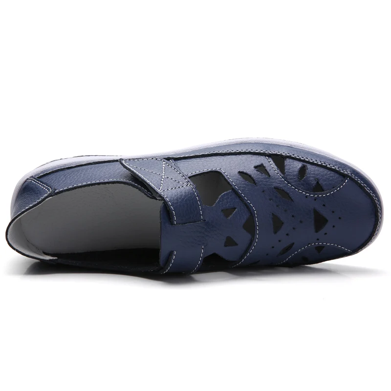 STRONGSHEN Women Casual Shoes Ladies Soft Beach Sandals Walking Flat Shoes Outdoor Comfort Female Fashion Breathable Shoes