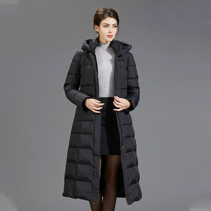 Boollili Cappotto di Inverno Delle Donne Coreano del 90% Piume D'anatra Bianca Imbottiture Giacca Delle Donne di Spessore Lungo Puffer Giacca 2020 Caldo Parka Abrigos