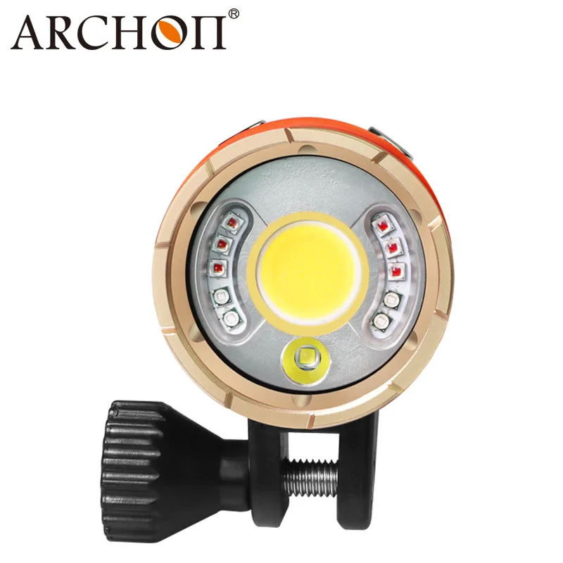 Imagem -03 - Archon Dm20 ii Lanterna de Mergulho 6000lm hd Vídeo Spotlight Vermelho uv Luz Preenchimento Tocha Subaquática Iluminação de Mergulho Lâmpada Photoraphyt