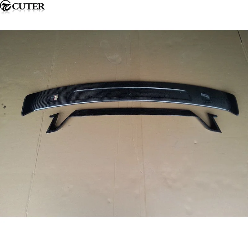 Universal Sedan Carbon Fiber Rear Trunk Spoiler Wings for Audi Tt A1 A3 A4 A5 A6 A7 All 07-18 - view 2