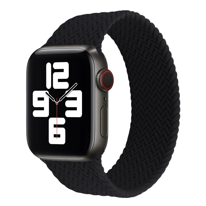 Strap For Apple watch band 44mm 40mm correa iWatch bands 38mm 42mm Elastic Braided Nice Loop belt bracelet for series 6 5 4 3 SE