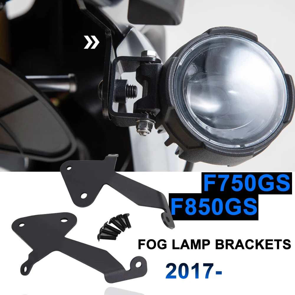 

NEW F 750 GS F 800 GS Motorcycle Fog lamp Spotlight Bracket Holder Spot Light Mount For BMW F750GS F850GS 2017-2024 F800GS 2023