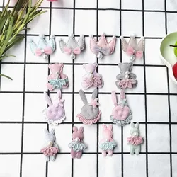 Bear the Crown Padded Patches for Clothes, Sewing Supplies Decoration, 20 PCs/Lot