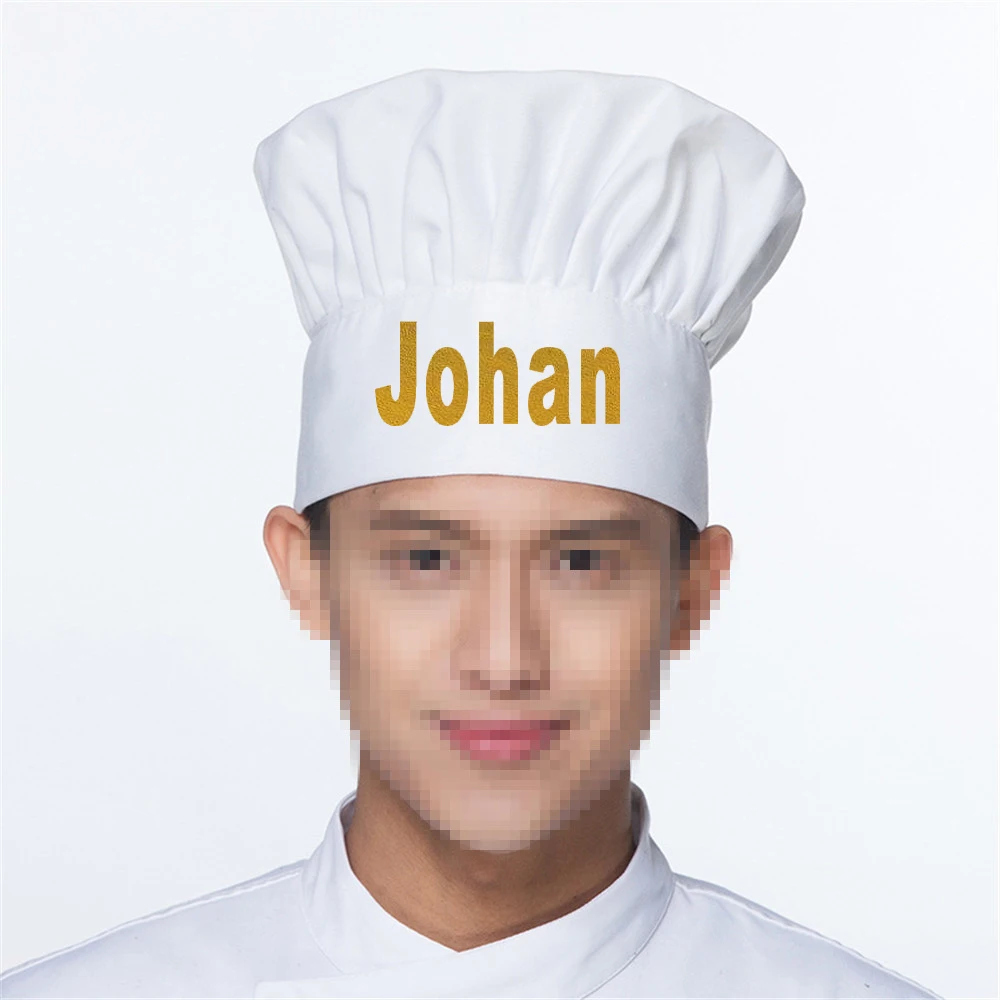 ¡Nuevo! Sombrero de Chef personalizado, regalo para cocinero, sombrero de Chef con nombre personalizado, sombrero de cocina elegante, gorra ajustable con forma de seta