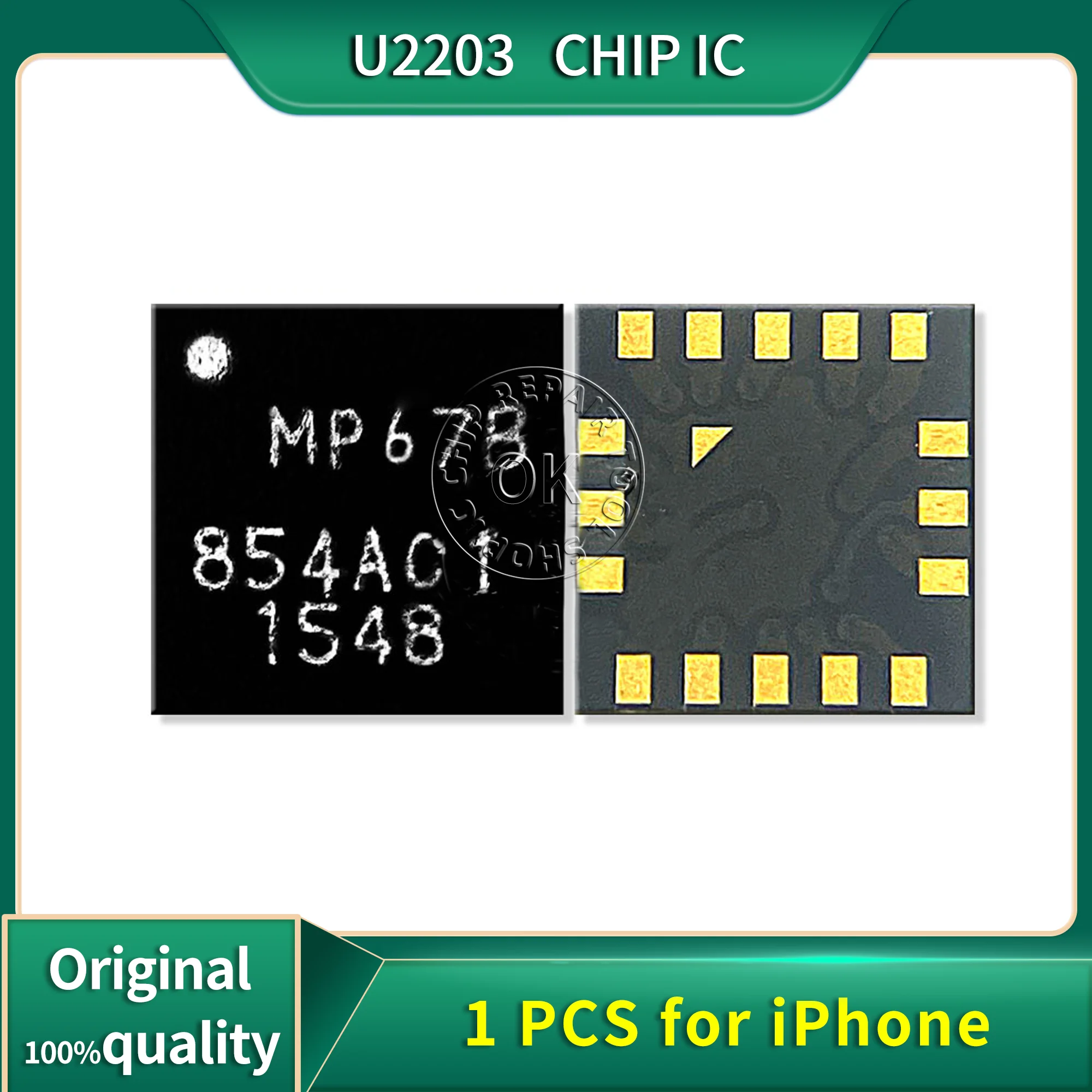 5pcs/lot U2203 for iPhone 6 6plus 6 plus Gyro Gyroscope ic chip Gyroscope MP678 Accelerometer ic u2203 chip