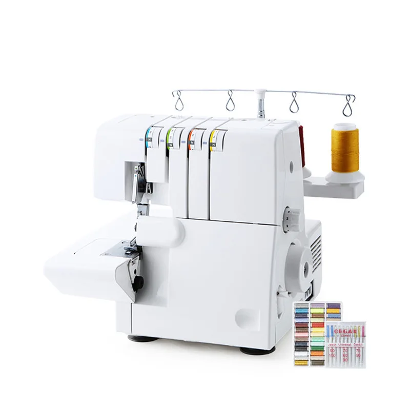 Overlock Sewing Machine Home MultiFunction Electric Desktop Four-thread Sewing Machine Household Industrial Overlock Sewer JN884