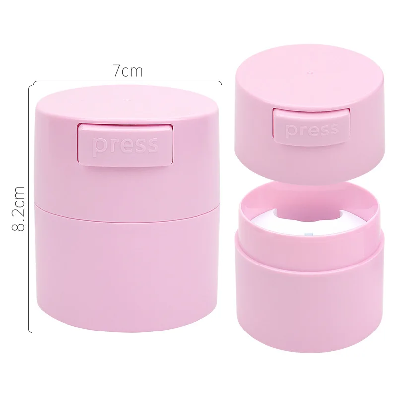 4 Colors Matte Fashion Eyelash Glue Storage Tank Container Adhesive Stand Activated Carbon Sealed Storage Jar Make Makeup Tool