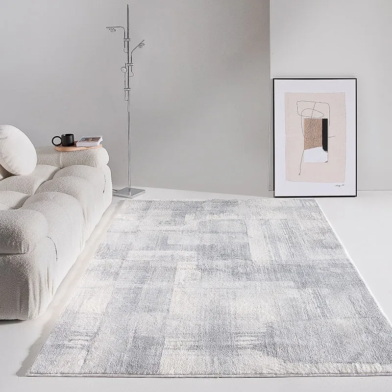

New Nordic Luxury Living Room Carpet Imitation Lamb Velvet Floor Mat For Bedroom Home Decoration Area Rugs Kids Room Door Mat