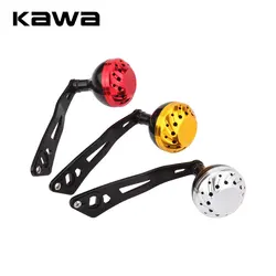Kawa 1pc Fishing Reel Handle Fishing Single Rocker Aluminum Alloy Materails Length 93mm Hole Size 8*5/7*4mm Suit A / D / Sh Reel