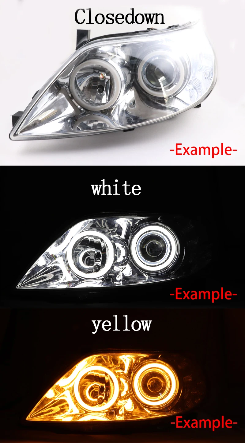 for BMW 3 series E46 316i 318i 320d 323i 328i 330i 325xi 330d 1998-2005 Excellent LED Cotton Angel Eyes rings daytime light