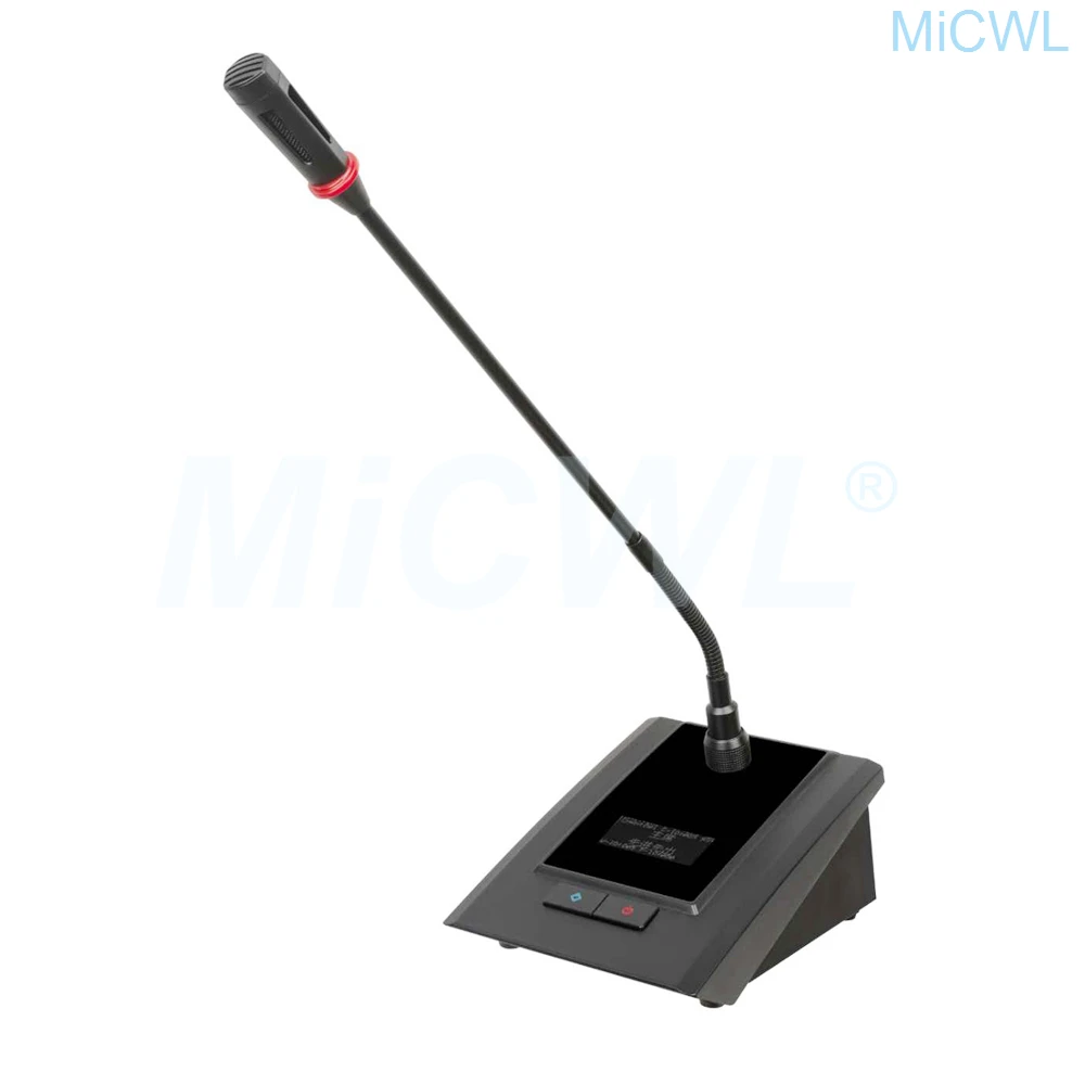 Fotografia 4: MXA Pro Digital Wireless Audio Ecosystem para Conferência Sistema de Microfone Mesa Gooseneck Presidente Delegate MiCWL A10M-A116
