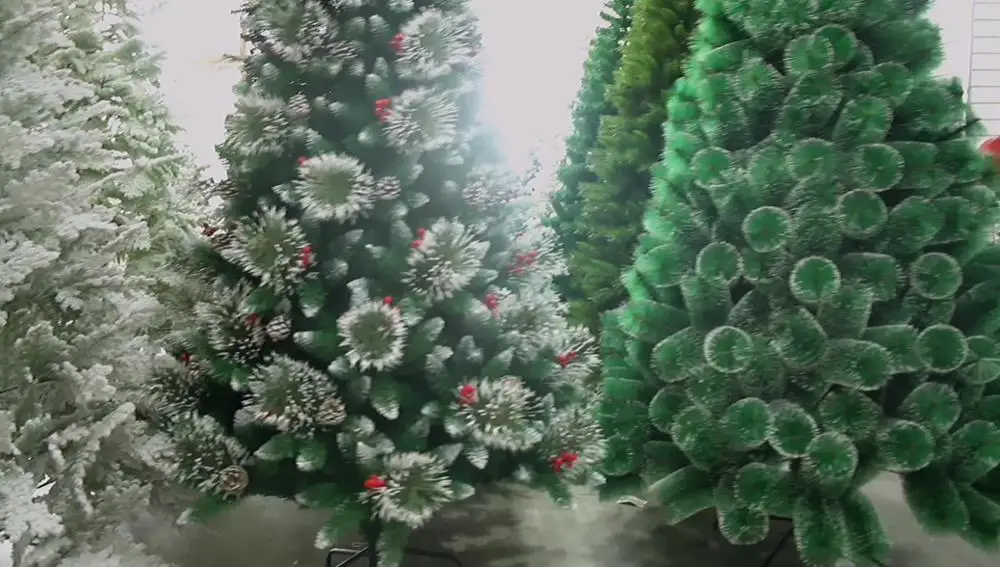 Natal venda quente 2020 com pinho cone misturado decoração de natal árvore simulação de luxo criptografado pinheiro agulha árvore de natal