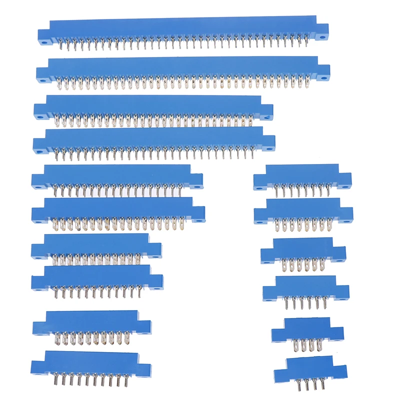 Nuovo 1PC 805 Series 3.96 millimetri Passo PCB Slot Solder Carta di Bordo Connettori 8-72 Spille 16 stili commercio all'ingrosso
