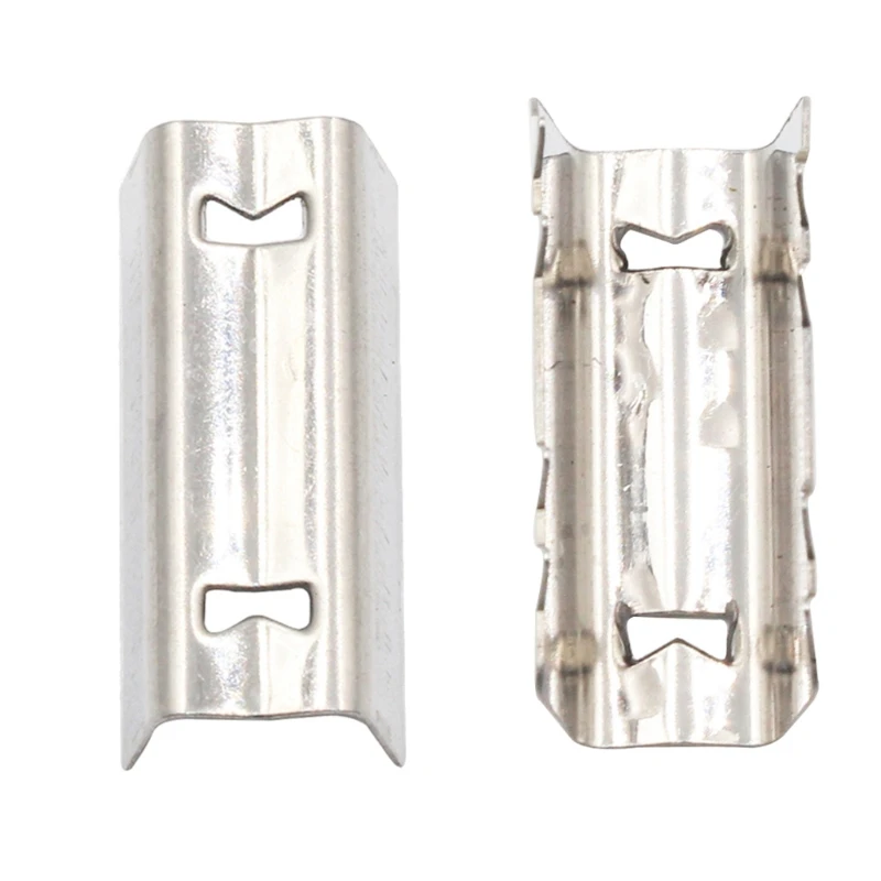 10pcs 3D Printer GT2 Open Belt Clip Open-end Timing Belts Belt Clamp Crimp Style