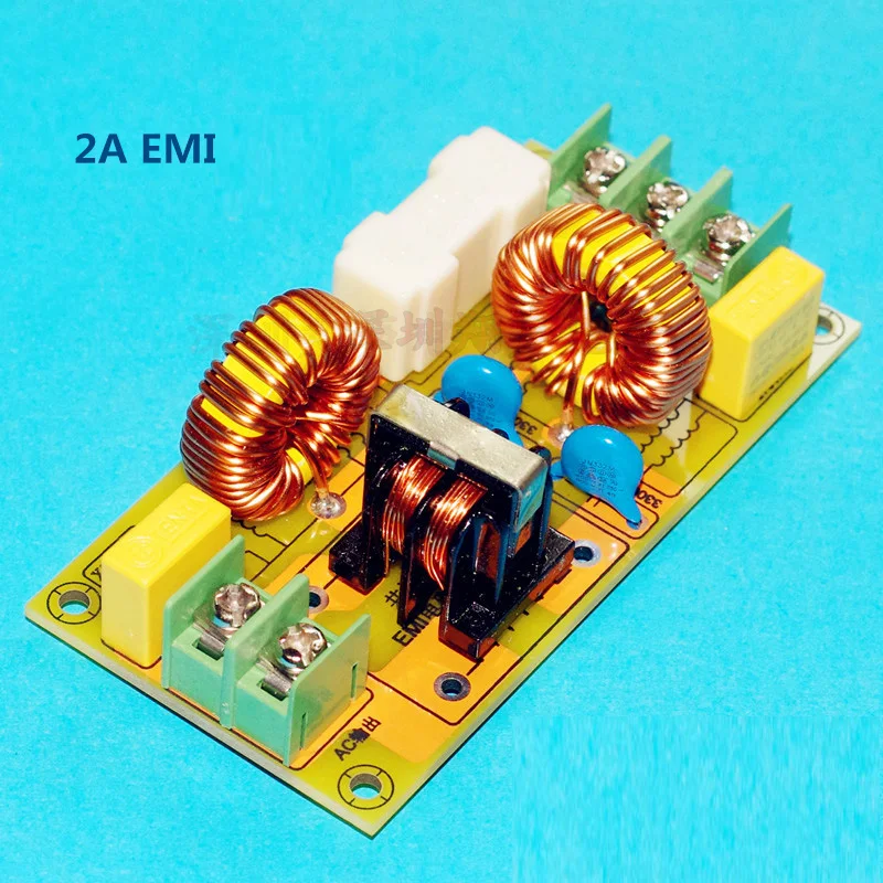 Imagem -04 - Filtro ac dc Power Interferência Eletromagnética Purificador de Potência Amplificador Filtro de Ruído 2a 8a 15a 25a