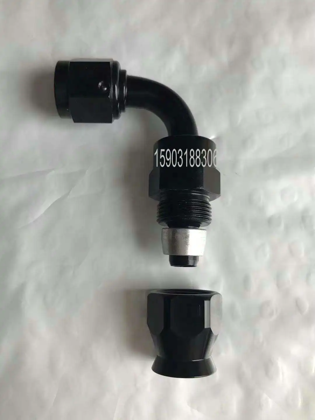 

AN-4-AN4-Fittings-Adaptor-PTFE-Swivel-Hose-End-90-degree-Fuel-Adapter