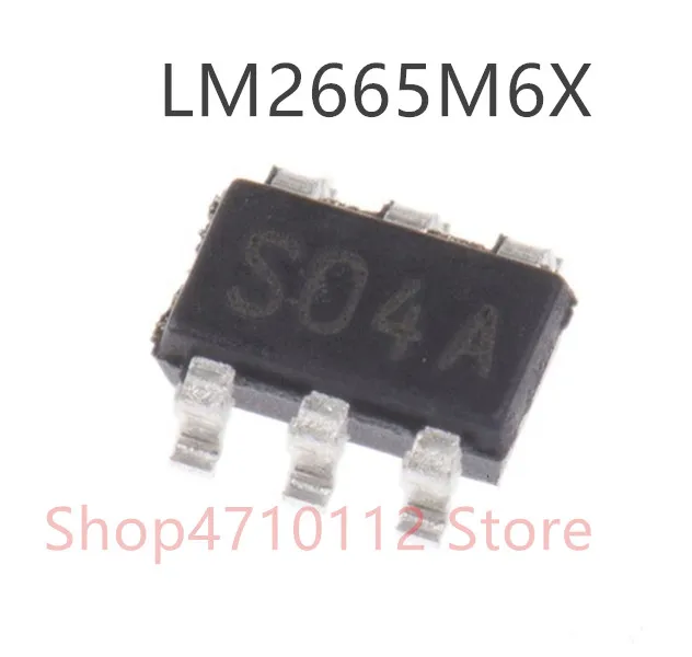 

10PCS/LOT NEW LM2664M6X LM2664M6 LM2664 MARKING S03A.LM2665M6X LM2665M6 LM2665 S04A SOT23-6