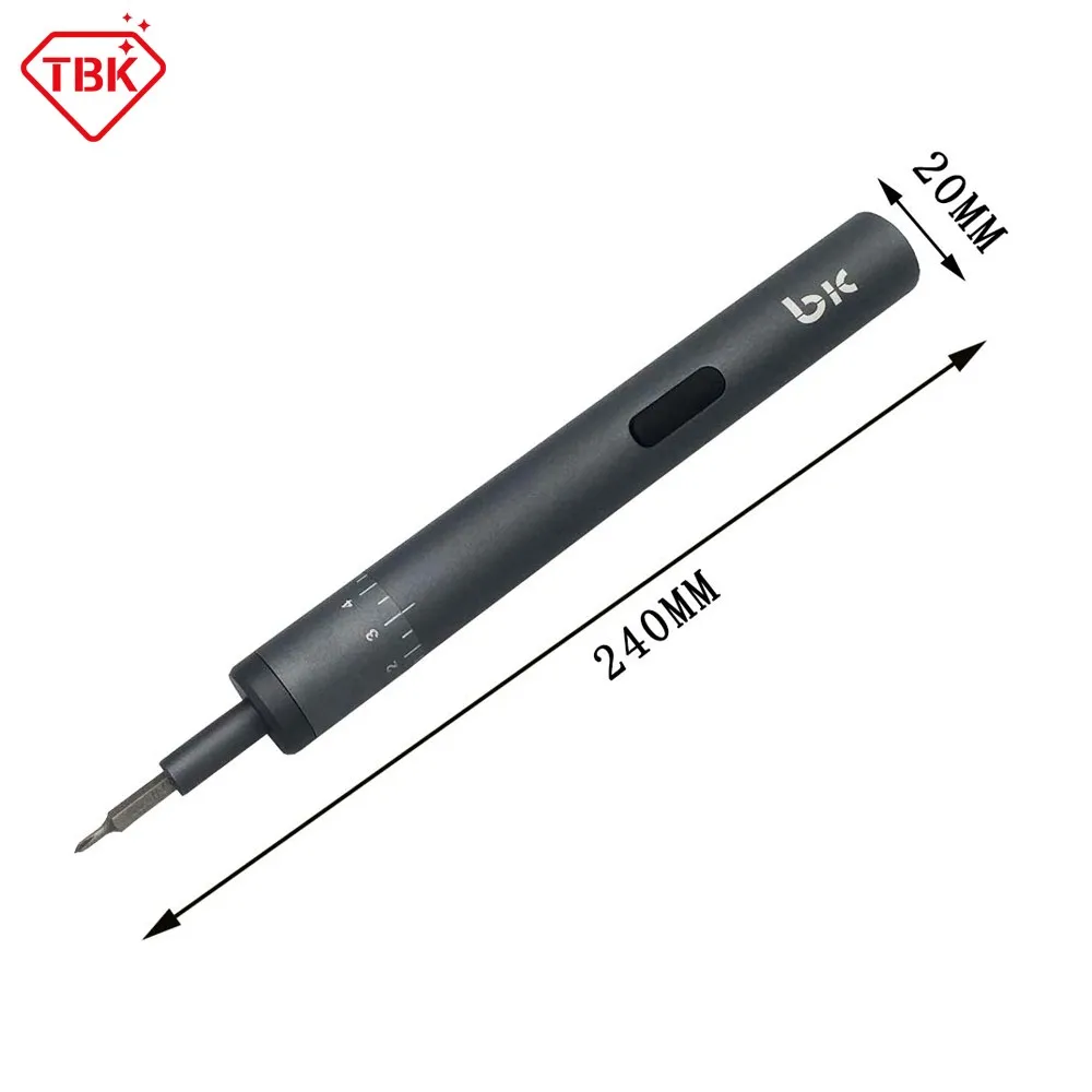 Imagem -02 - Chave de Fenda Elétrica Ajustável Torção Desmontagem de Carregamento Reparação do Telefone Móvel Desmontagem para Iphone Ipad Samsung Tbk008