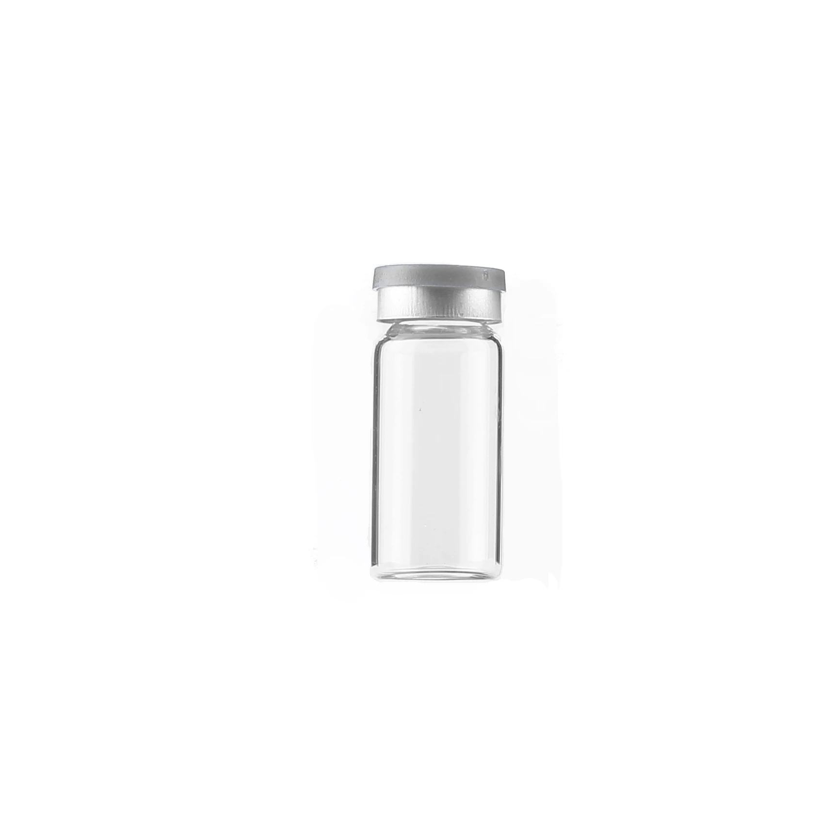 100 sztuk/partia średnica 22mm 4ml 10ml 15ml 20ml przezroczysta fiolka ze szkła do wstrzykiwania z odchylaną nakrętką, szklane butelki 1/3 uncji — zdjęcie 2