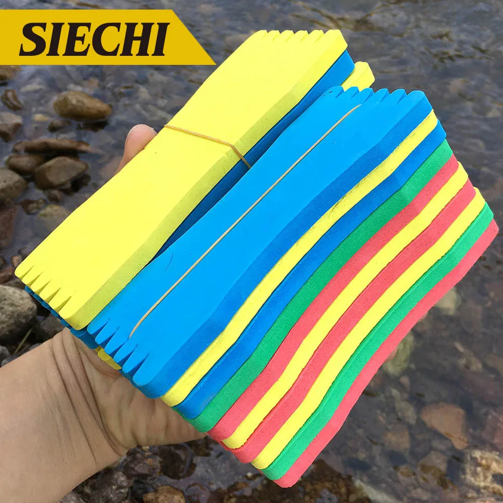 10Pcs/lot fishing line Winding Board Fishing Lure Trace Wire Pesca foam plate