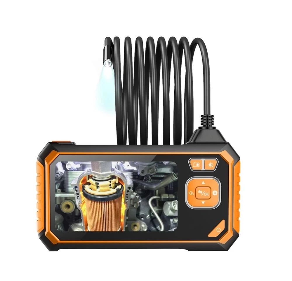 

Digital Endoscope 1080P LCD 8mm Snake Scope Inskam113 Waterproof Probe Inspection HD Camera Handheld 1/5/10m Rigid Cable