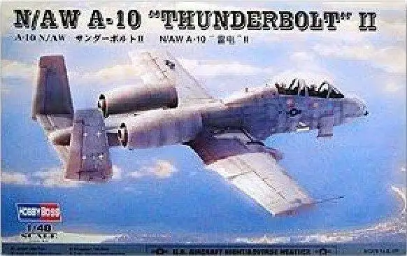 

HobbyBoss 1/48 80324 N/AW A-10 Thunderbolt II Model Kit Hobby Boss model kit