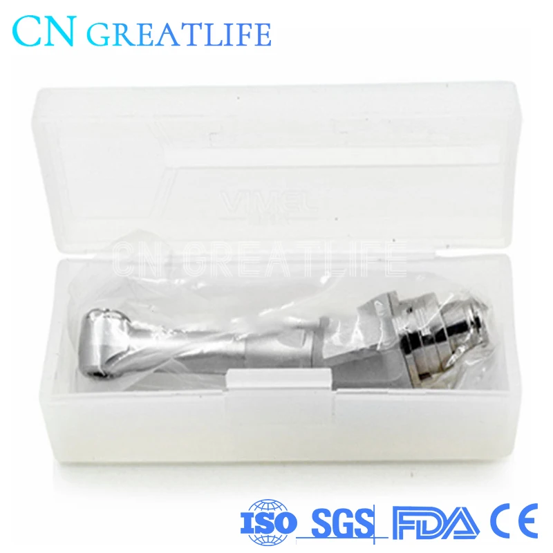 Dental Unit Part Dental 16:1 Reduction Electric Contra Angle Push Head for Cordless Endodontic Endo Motor