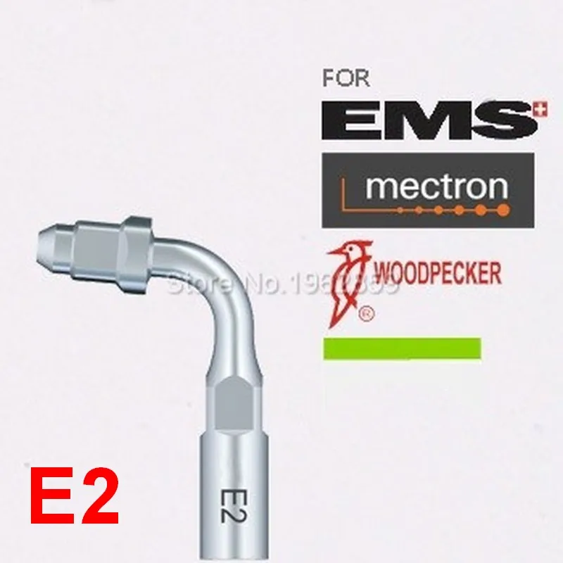 

5 шт. E2 Зубной Скейлер советы Стоматологическое оборудование ультразвуковой E2 стоматологический инструмент отбеливание зубов для EMS & ддятел