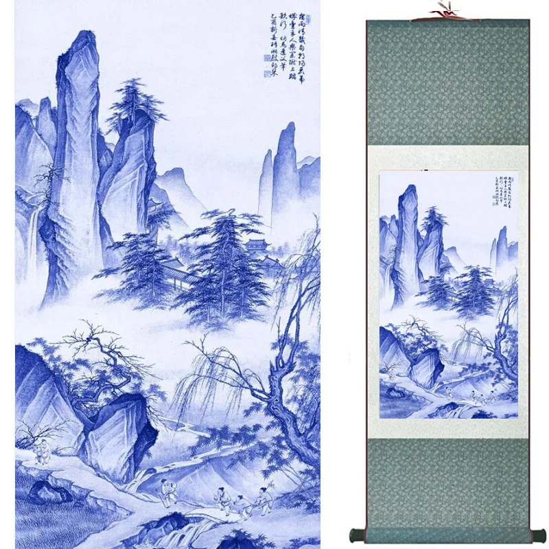 

landscape art painting Super quality traditional Home Office Decoration Chinese painting20190824011