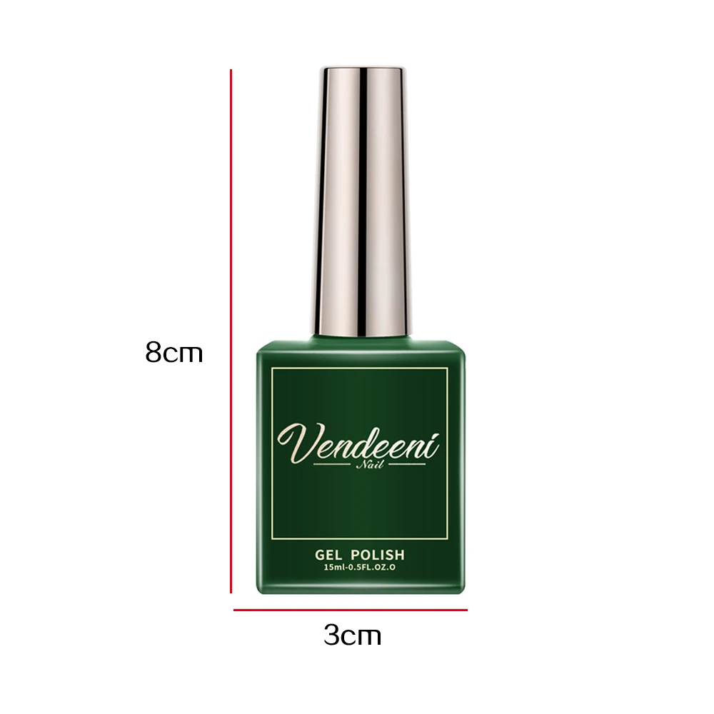 Vendeeni – vernis à ongles en cristal pour renforcer les ongles, couche supérieure, longue durée, haute lumière, Nail Art, Primer, empêche l'encrissage, Gel UV