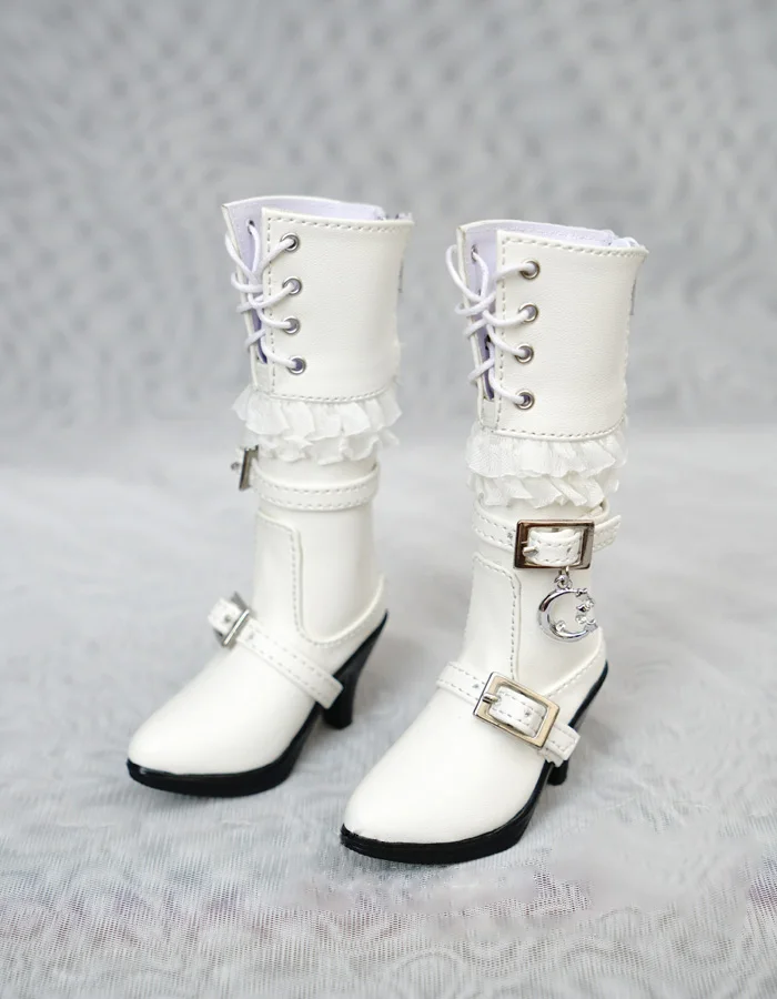 1/3 schaal BJD hoge hak laarzen lederen schoenen voor BJD SD13 pop accessoires, niet inbegrepen pop en andere accessoires A0510