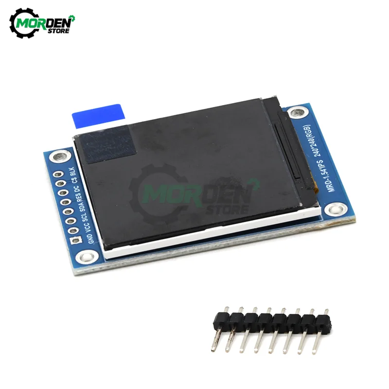 1.54 Inci 240X240 LCD Display DIY Kit SPI Serial Port Modul Layar Warna TFT ST7789 Driver Papan LCD MODUL UNTUK Arduino