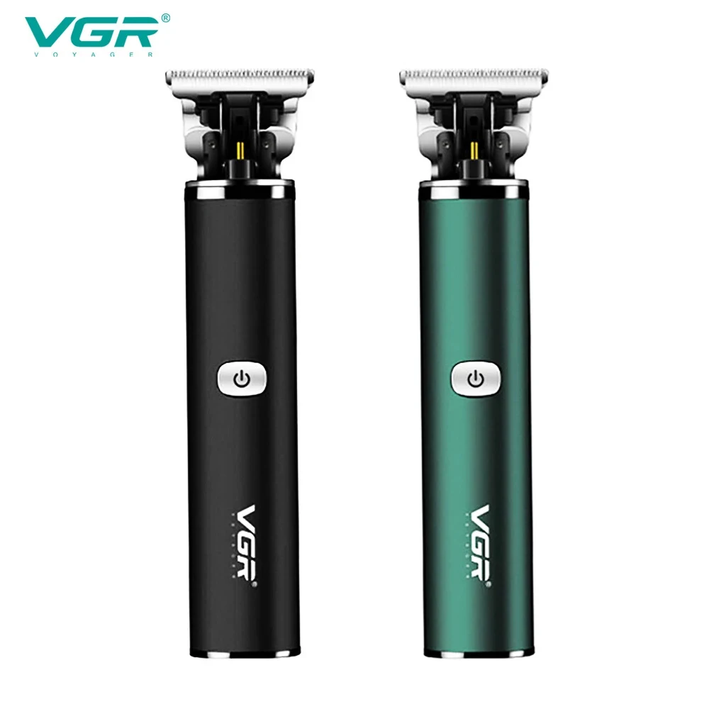 VGR Electric Hair Clipper T Bald Hair Trimmer For Men Rechargeable Electric Shaver Beard Barber Hair Cutting Machine Barber Shop