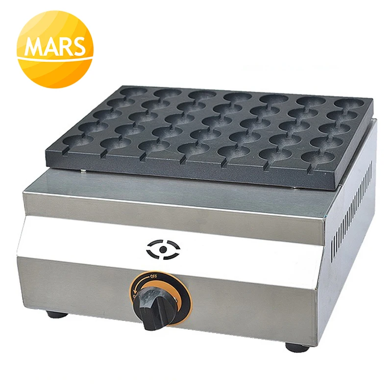 35 Holes LPG Gas Roasted Bird Egg Grill Machine Quail Eggs Oven Iron Octopus Balls Stove Chibi Maruko Oven Takoyaki Maker