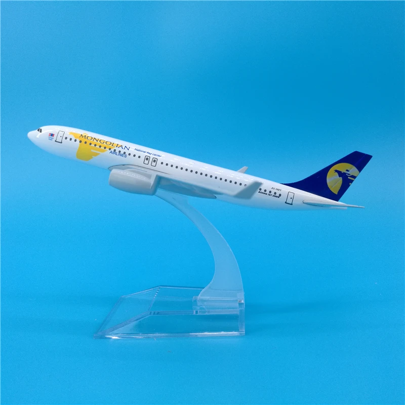 16cm Air MONGOLIAN Airlines Airways B767 Airplane Aircraft Alloy Metal Diecast Model MONGOLIAN Boeing 767 Plane COllectible