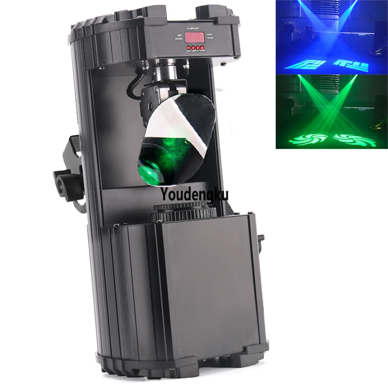 beam scanner led Barrel Pocket Mirror Scan Light 30W rgb LED Gobo Scanner for Party Night Club Dj Equipment