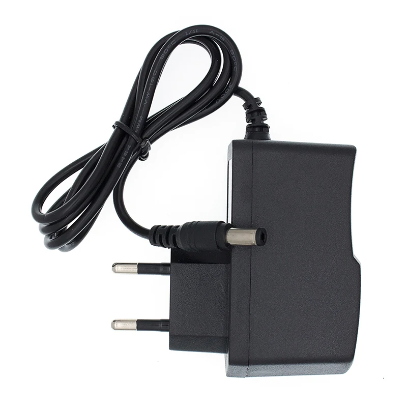 1pcs AC 100V-240V Converter Adapter DC 9V 1A Power Supply EU Plug DC 5.5mm x 2.1mm 1000mA  UNO MEGA