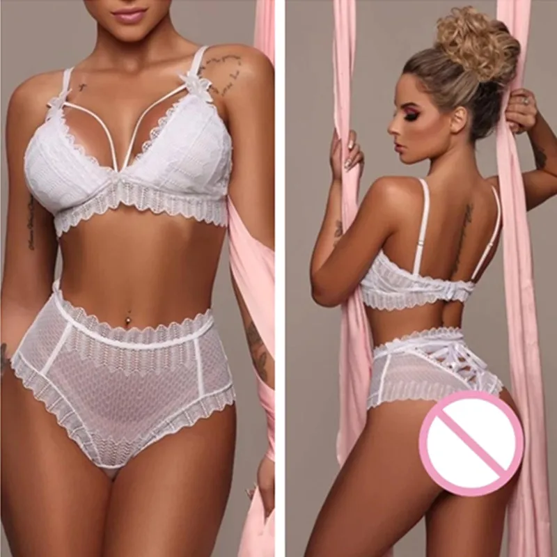 

Women Intimates Bra Set Sexy Lace Teddy Lingere Baby Doll Erotic See Through Bodysuit Porno Adult Underwear Flirting Sex Costume