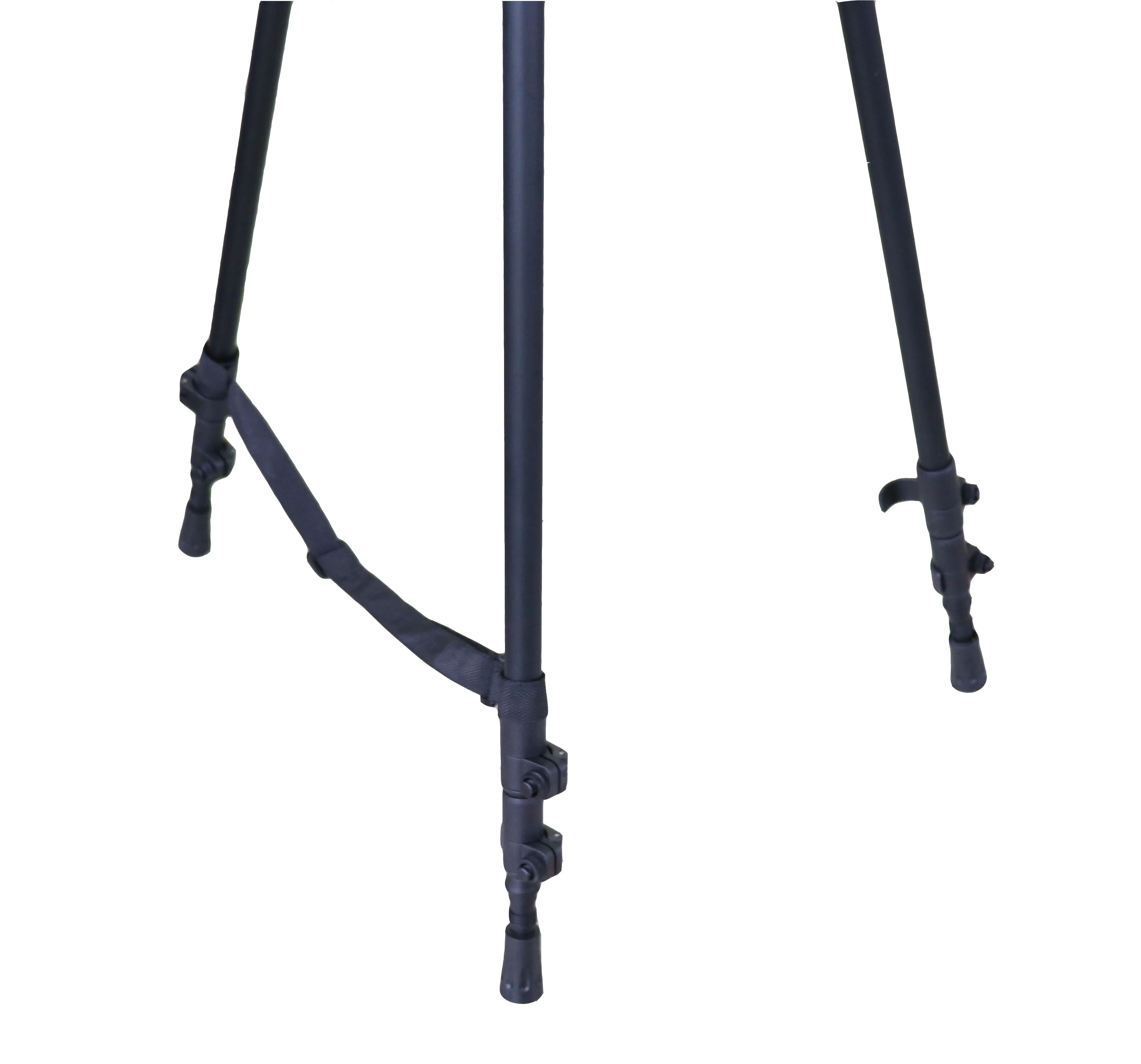 Lightweight Aluminum Alloy Shooting Tripod Pod With V Shaped Rotating Yoke Telescopic Shooting Stick Hunting Stick