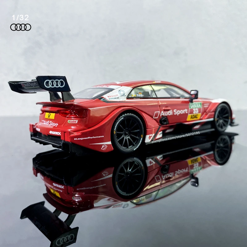 Bburago 1:32 2018 Audi RS 5 DTM rally car model Simulation Alloy Car Model Collect gifts toy