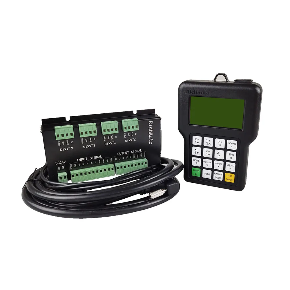 RichAuto DSP A11 controller CNC A11S A11E telecomando per Controller di movimento a 3 assi per incisione e taglio CNC versione inglese