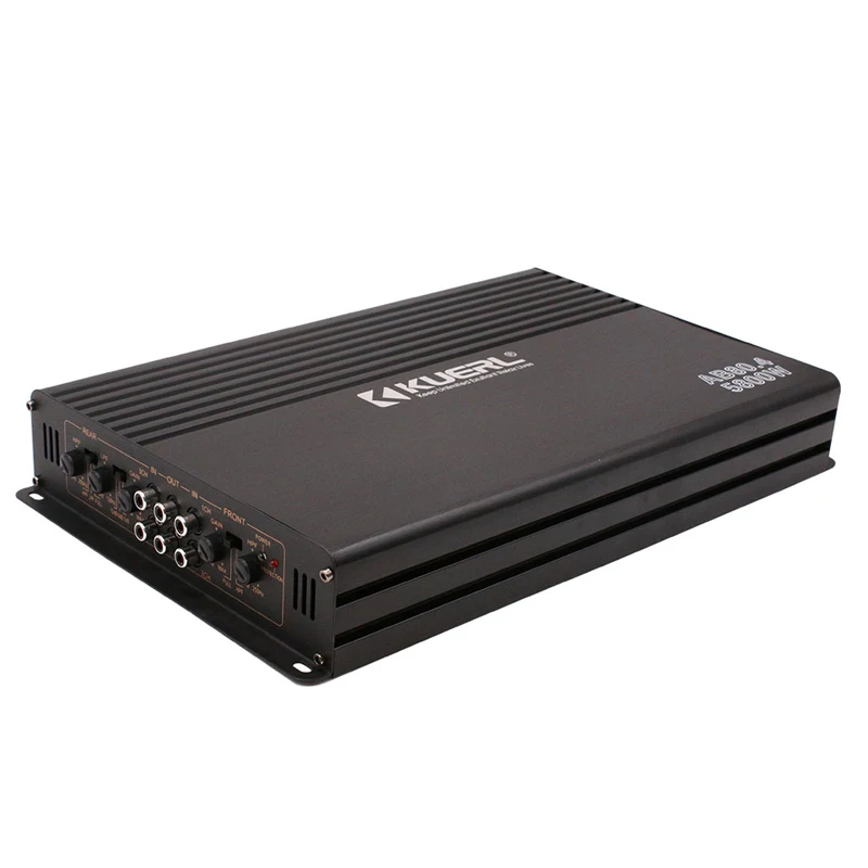 Class AB High-power 4*100W รถเครื่องขยายเสียง 4ohm อัพเกรดและการปรับเปลี่ยน DC12V รถ Four-way เครื่องขยายเสียง