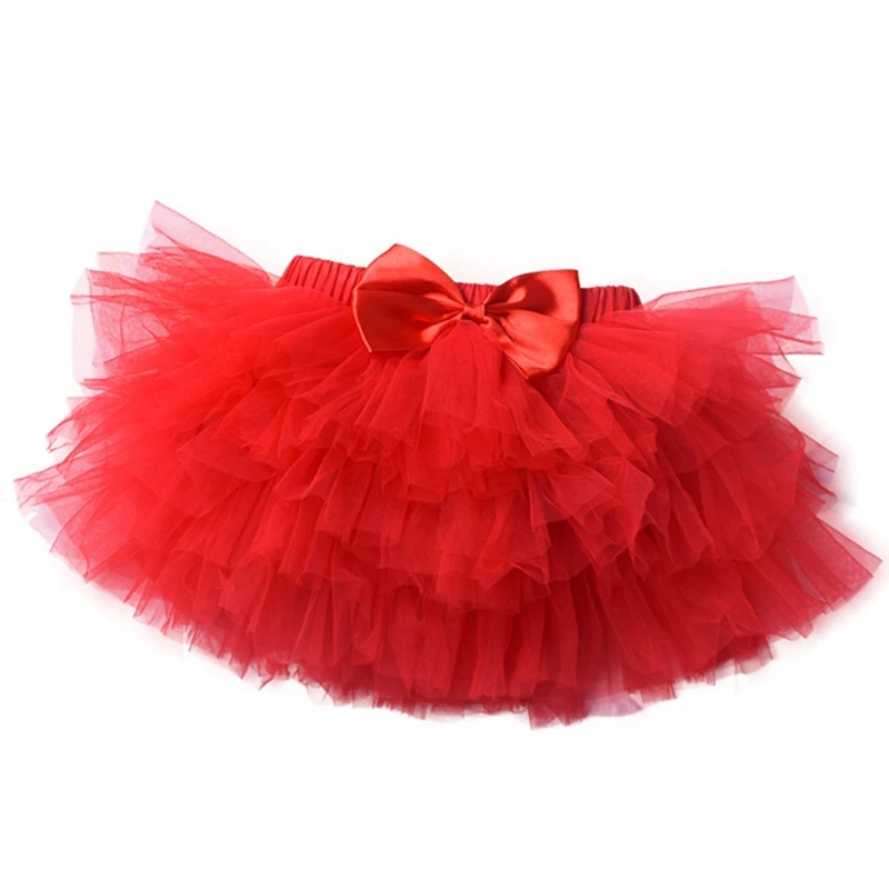 Newborn Baby Girl Tutu Skirt Mini Tulle Candy Color Infantil Menina Kids Princess Pettiskirt Children Clothing 0-2Y