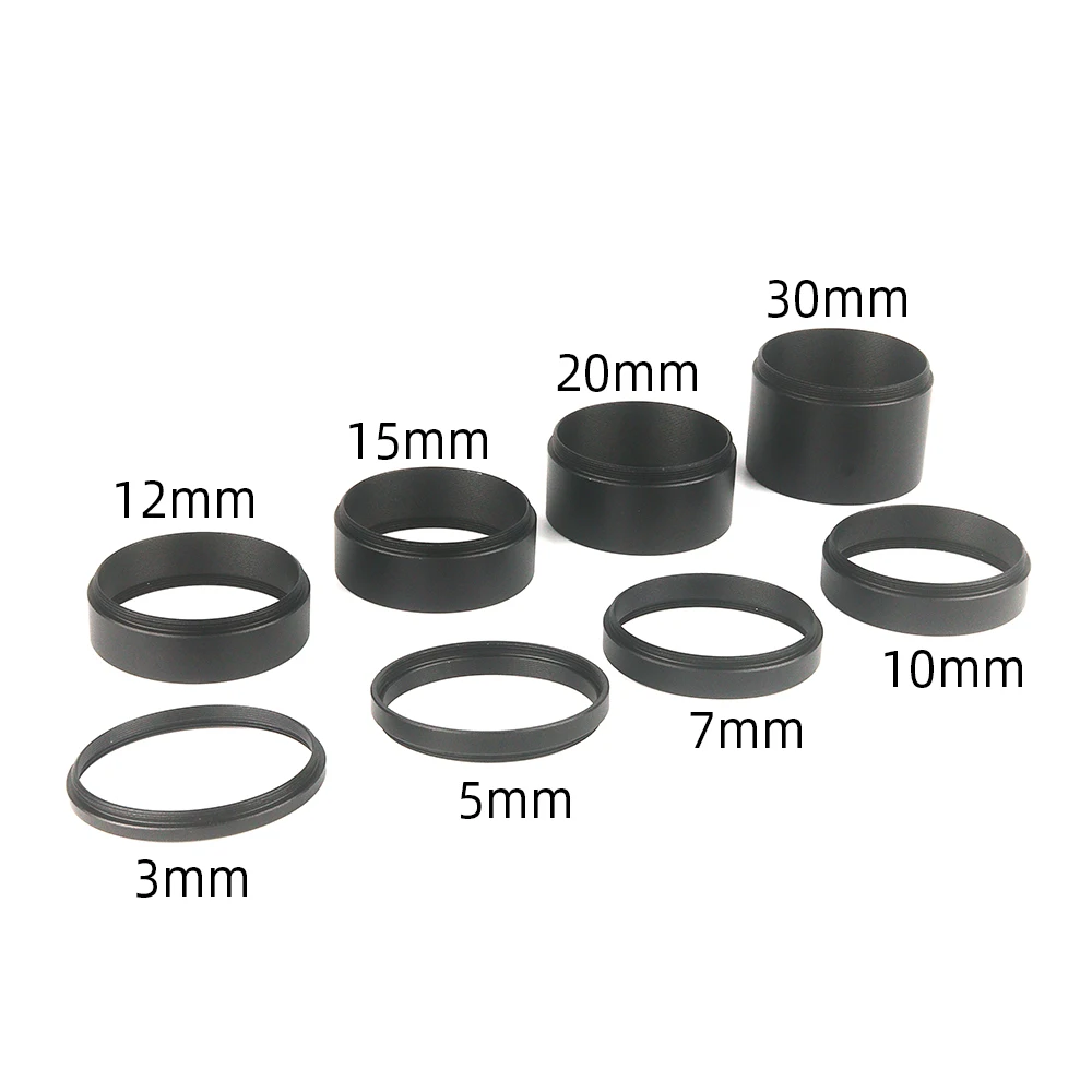 EYSDON M48x0.75 Focal Length Extension Tube Kits 3/5/7/10/12/15/20/30mm For Astronomical Telescope Photography T Extending Ring