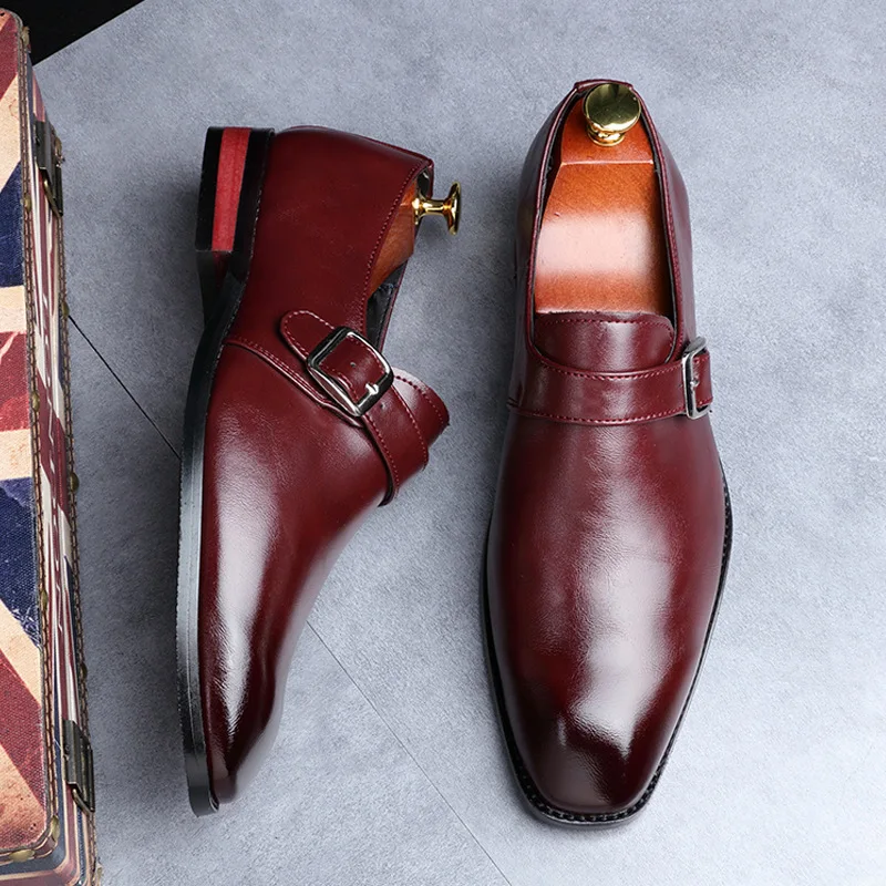 Men Oxfords Genuine Leather Men's Casual Shoes Luxury Brand Mens Loafers Moccasins Business Formal Dress Shoes Plus Size 37-48